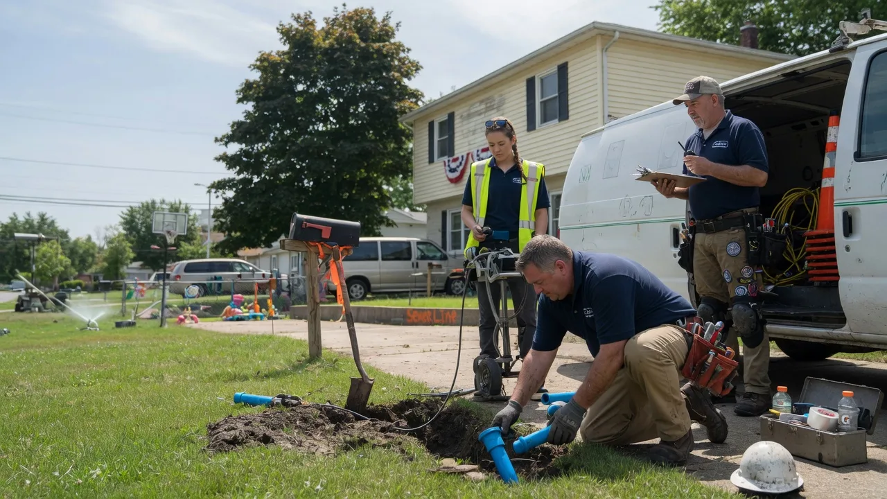 Slab Leak Repair in East Springfield, OH near me